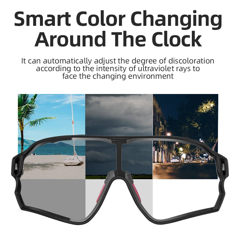Photochromic Cycling Glasses UV400