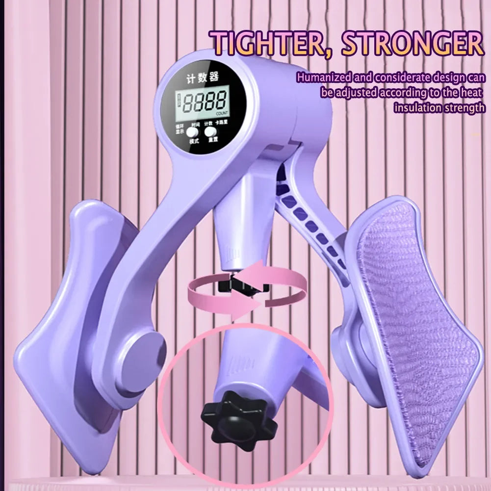 Adjustable Leg & Inner Thigh Trainer with Smart Counter ✅ Free Shipping