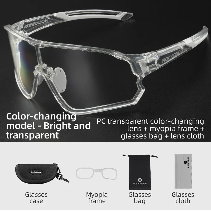 Photochromic Cycling Glasses UV400